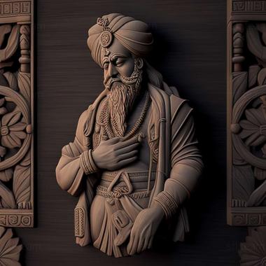 3D model Bhai Khanaya (STL)